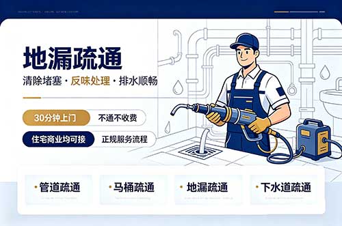 临汾地漏疏通